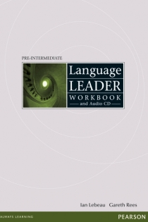 Portada del libro: Language Leader Pre-Intermediate Workbook without Key and Audio CD Pack