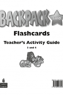 Portada del libro Backpack Gold 3 to 4 Flashcards New Edition
