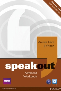 Portada del libro: Speakout Advanced Workbook no Key and Audio CD Pack