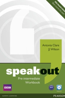 Portada del libro Speakout Pre Intermediate Workbook no Key and Audio CD Pack