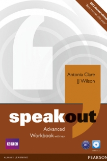 Portada del libro Speakout Advanced Workbook with Key and Audio CD Pack