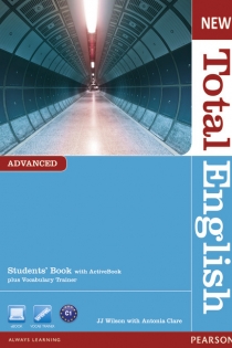 Portada del libro New Total English Advanced Students' Book with Active Book Pack