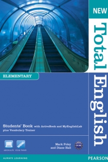 Portada del libro: New Total English Elementary Students' Book with Active Book and MyLab Pack