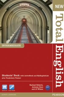 Portada del libro New Total English Intermediate Students' Book with Active Book and MyLab Pack