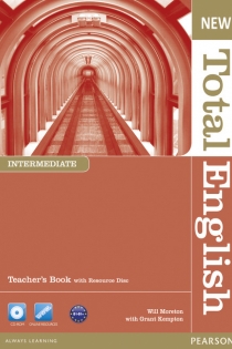 Portada del libro New Total English Intermediate Teacher's Book and Teacher's Resource CD