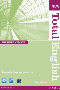 Portada del libro: New Total English Pre-Intermediate Teacher's Book and Teacher's Resource CD Pack