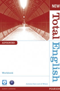 Portada del libro: New Total English Advanced Workbook without Key and Audio CD Pack
