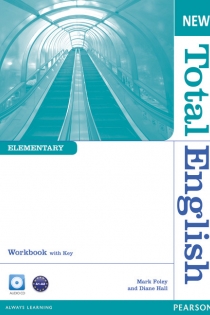 Portada del libro New Total English Elementary Workbook with Key and Audio CD Pack