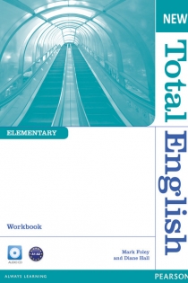 Portada del libro: New Total English Elementary Workbook without Key and Audio CD Pack