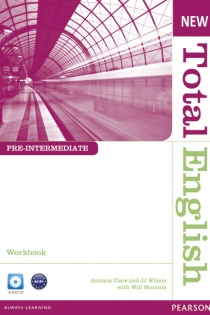 Portada del libro: New Total English Pre-Intermediate Workbook without Key and Audio CD Pack