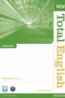 Portada del libro: New Total English Starter Workbook with Key and Audio CD Pack