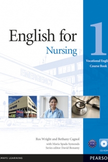 Portada del libro: English for Nursing Level 1 Coursebook and CD-ROM Pack