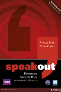 Portada del libro Speakout Elementary Students' Book with DVD/Active Book and MyLab Pack