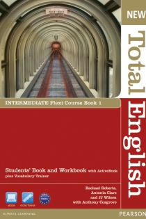 Portada del libro New Total English Intermediate Flexi Coursebook 1 Pack