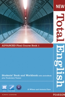 Portada del libro New Total English Advanced Flexi Coursebook 1 Pack