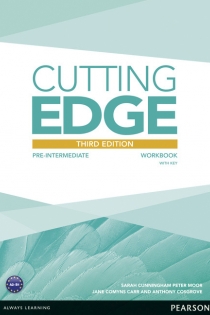 Portada del libro Cutting Edge 3rd Edition Pre-Intermediate Workbook with Key