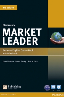 Portada del libro: Market Leader 3rd Edition Elementary Coursebook with DVD-ROM and My EnglishLab Student online access code Pack