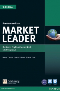Portada del libro: Market Leader 3rd Edition Pre-Intermediate Coursebook with DVD-ROM andMy EnglishLab Student online access code Pack