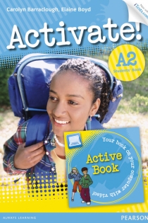 Portada del libro: Activate! A2 Students' Book with Access Code and Active Book Pack
