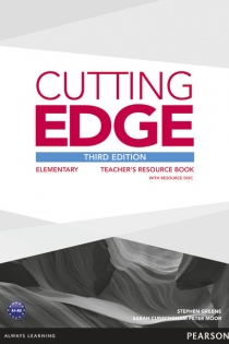 Portada del libro Cutting Edge 3rd Edition Elementary Teacher's Book with Teacher's Resources Disk Pack