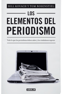 Portada del libro: Los elementos del periodismo edición 2012