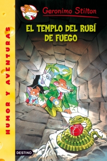 Portada del libro El templo del rubí de fuego - ISBN: 9788408007982
