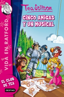 Portada del libro Cinco amigas y un musical - ISBN: 9788408013631