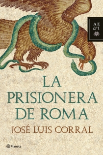 Portada del libro: La prisionera de Roma