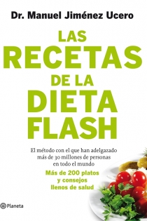 Portada del libro: Las recetas de la Dieta Flash