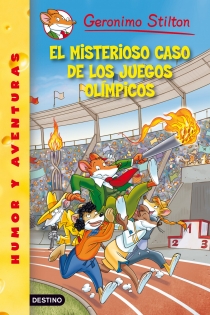 Portada del libro: El misterioso caso de los Juegos Olímpicos