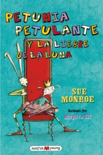 Portada del libro Petunia Petulante y la liebre de la luna - ISBN: 9788415120858