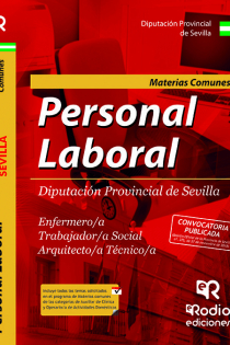 Portada del libro: Materias Comunes. Personal Laboral. Diputación Pro