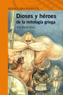 Portada del libro: Dioses y héroes de la mitología griega