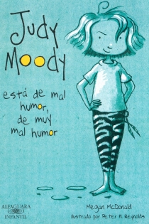 Portada del libro: Judy Moody está de mal humor, de muy mal humor