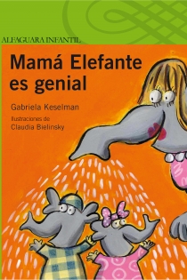 Portada del libro: Mamá Elefante es genial