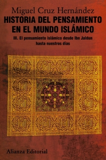 Portada del libro: Historia del pensamiento en el mundo islámico, III