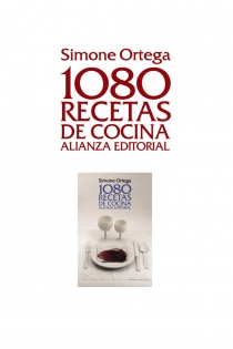 Portada del libro: 1080 recetas de cocina
