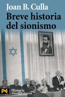 Portada del libro: Breve historia del sionismo