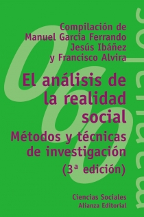 Portada del libro El análisis de la realidad social - ISBN: 9788420686639