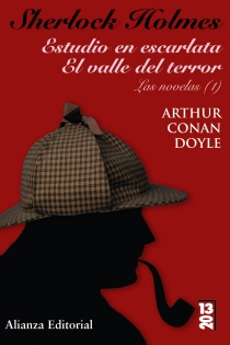 Portada del libro: Sherlock Holmes: Estudio en escarlata - El valle del terror