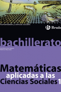 Portada del libro Matemáticas aplicadas a las Ciencias Sociales 1 Bachillerato