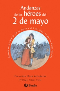Portada del libro: Andanzas de los héroes del 2 de mayo