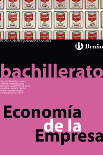 Portada del libro: Economía de la Empresa Bachillerato