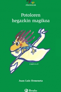 Portada del libro Potoloren hegazkin magikoa (EUS)