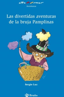 Portada del libro: Las divertidas aventuras de la bruja Pamplinas
