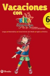 Portada del libro En vacaciones repasa 6º con Kika Superbruja - ISBN: 9788421667774