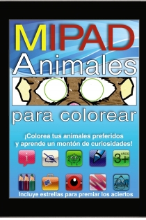 Portada del libro: MIPAD Animales para colorear