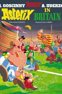 Portada del libro: Asterix in Britain. Astérix en Bretaña. Edición bilingüe