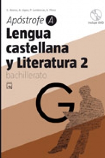 Portada del libro: Apóstrofe A. Lengua castellana y Literatura 2