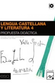 Portada del libro: Lengua castellana y literatura 4. PD